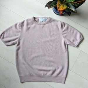 TSE Cashmere Short Sleeve Sweater